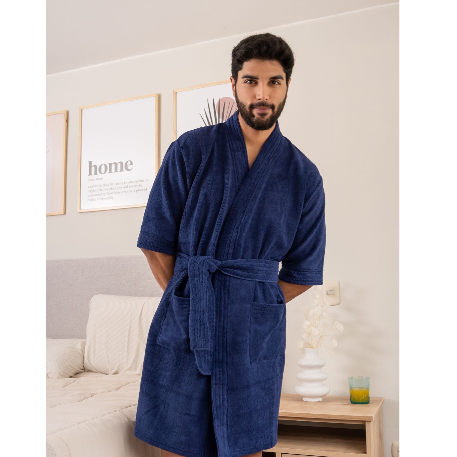 SALIDA DE BAÑO MICROFIBRA HOMBRE - 2