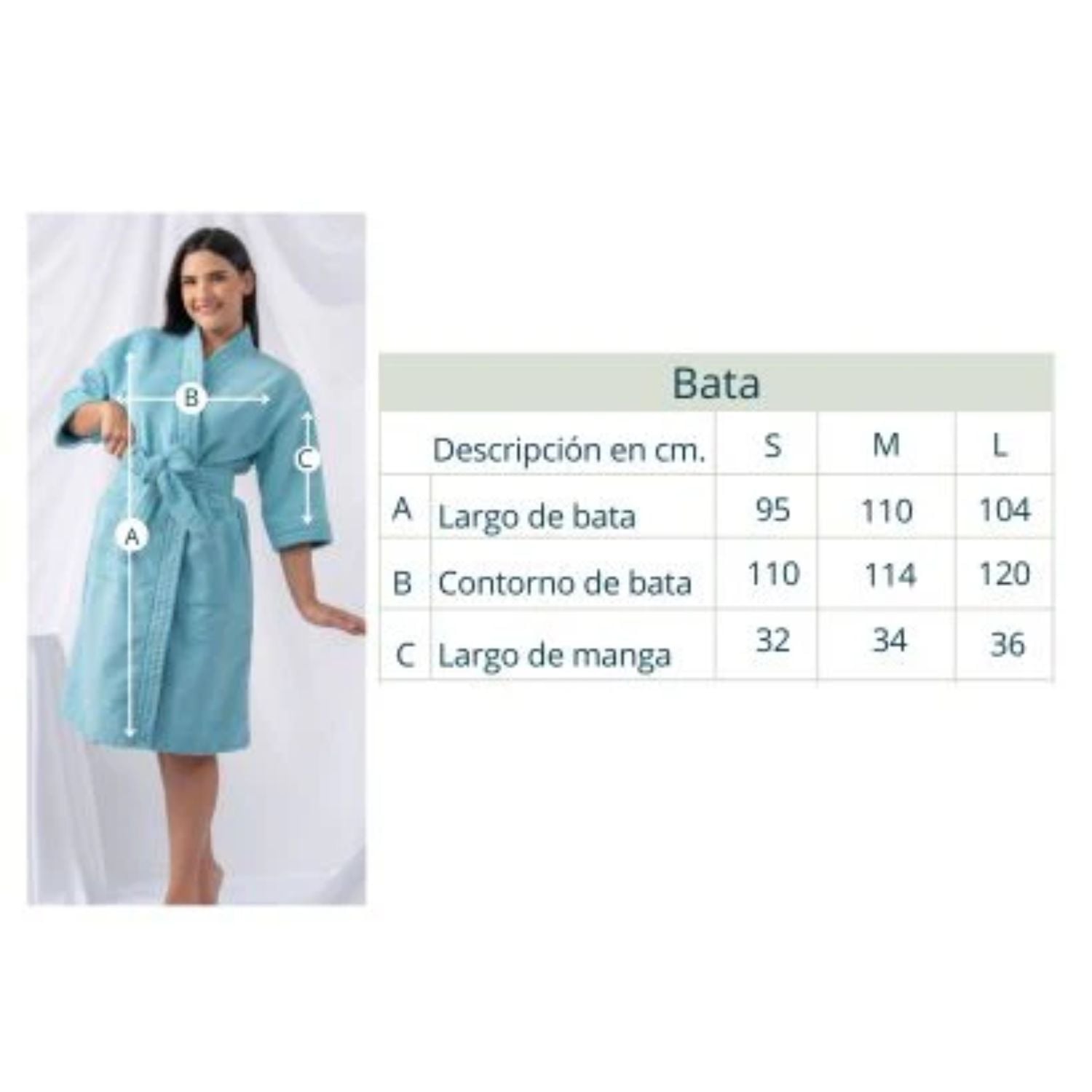 SALIDA DE BAÑO MICROFIBRA MUJER - 2