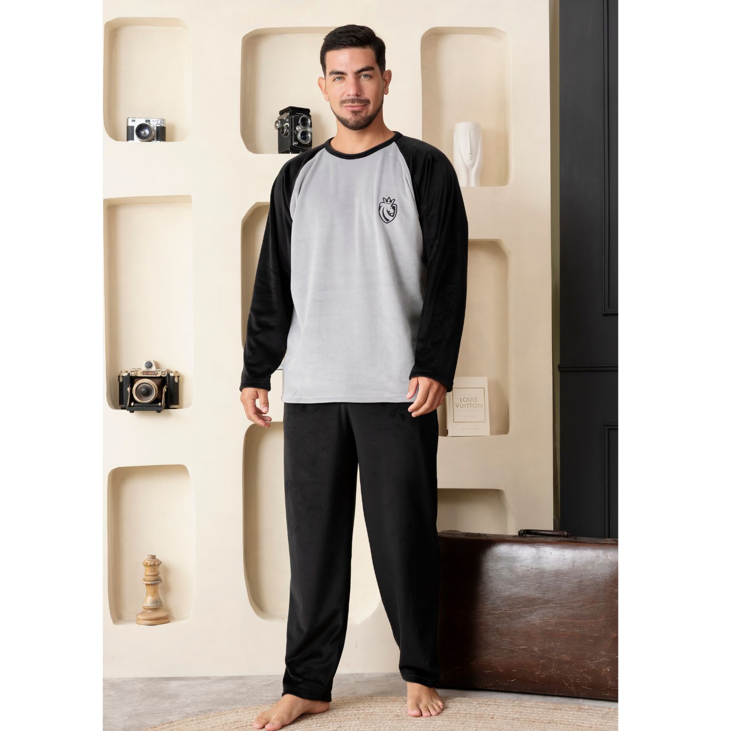 PIJAMA HOMBRE BONNIE BUZO INVIERNO - 1