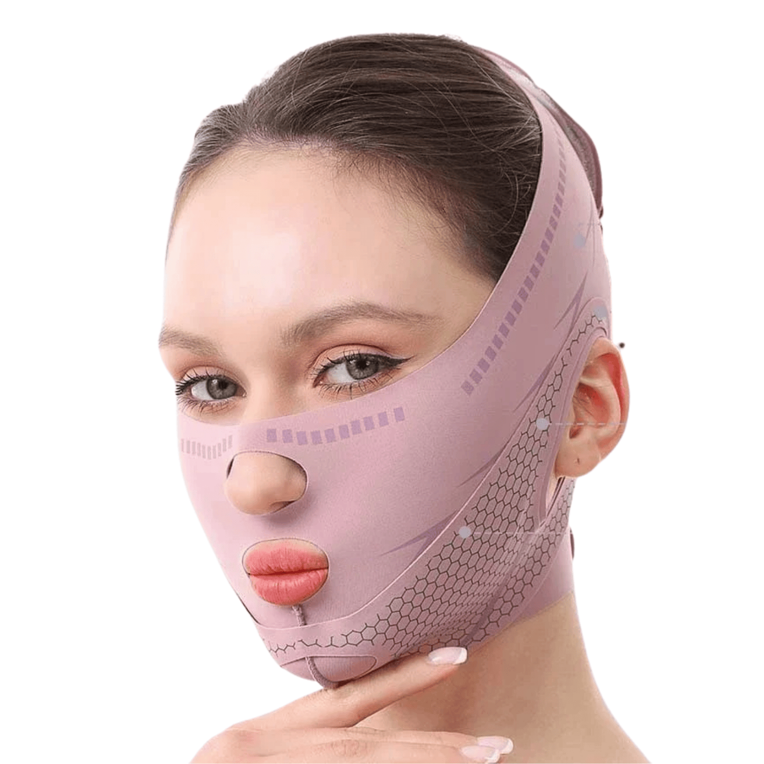 FAJA FACIAL MENTONERA SM NASO LABIAL DOBLE AJUSTE CONTROL DOBLE MENTON PAPADA - 2
