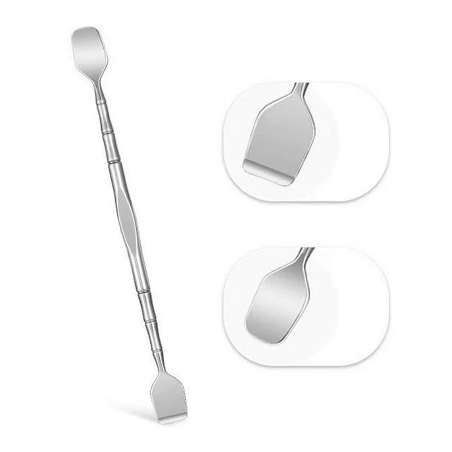 EXTRACTOR REMOVEDOR PUNTOS NEGROS ACNE SACA COMEDONES SM ACERO INOXIDABLE SET 9 PCS. - 3