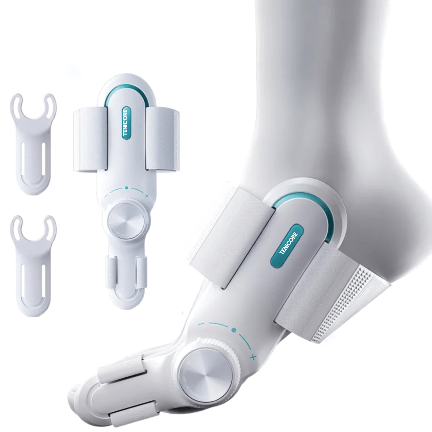 CORRECTOR JUANETE HALLUX VALGUS PLACAS FIJACIÓN 3 ÁNGULOS - 1