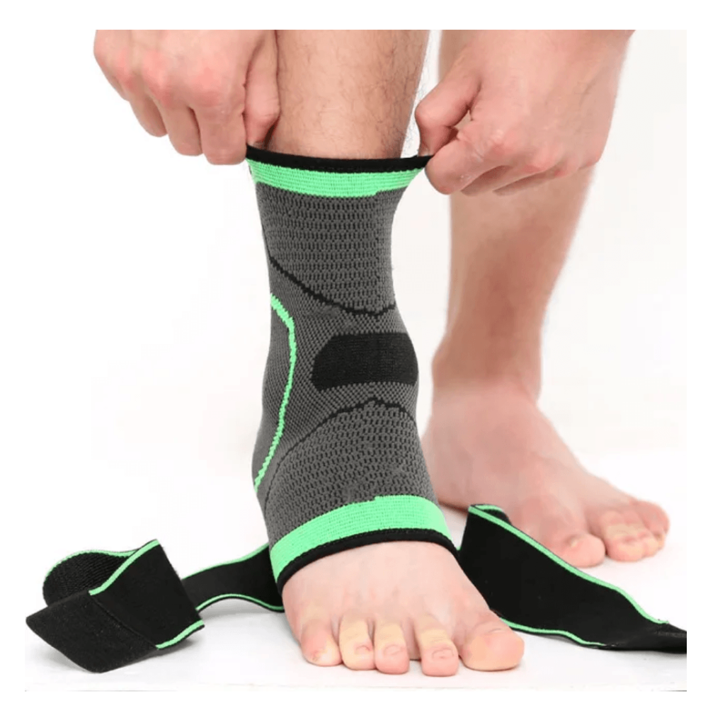 TOBILLERA DEPORTIVA CON BANDAS AJUSTABLES VENDAJE ORTOPEDICO - 3