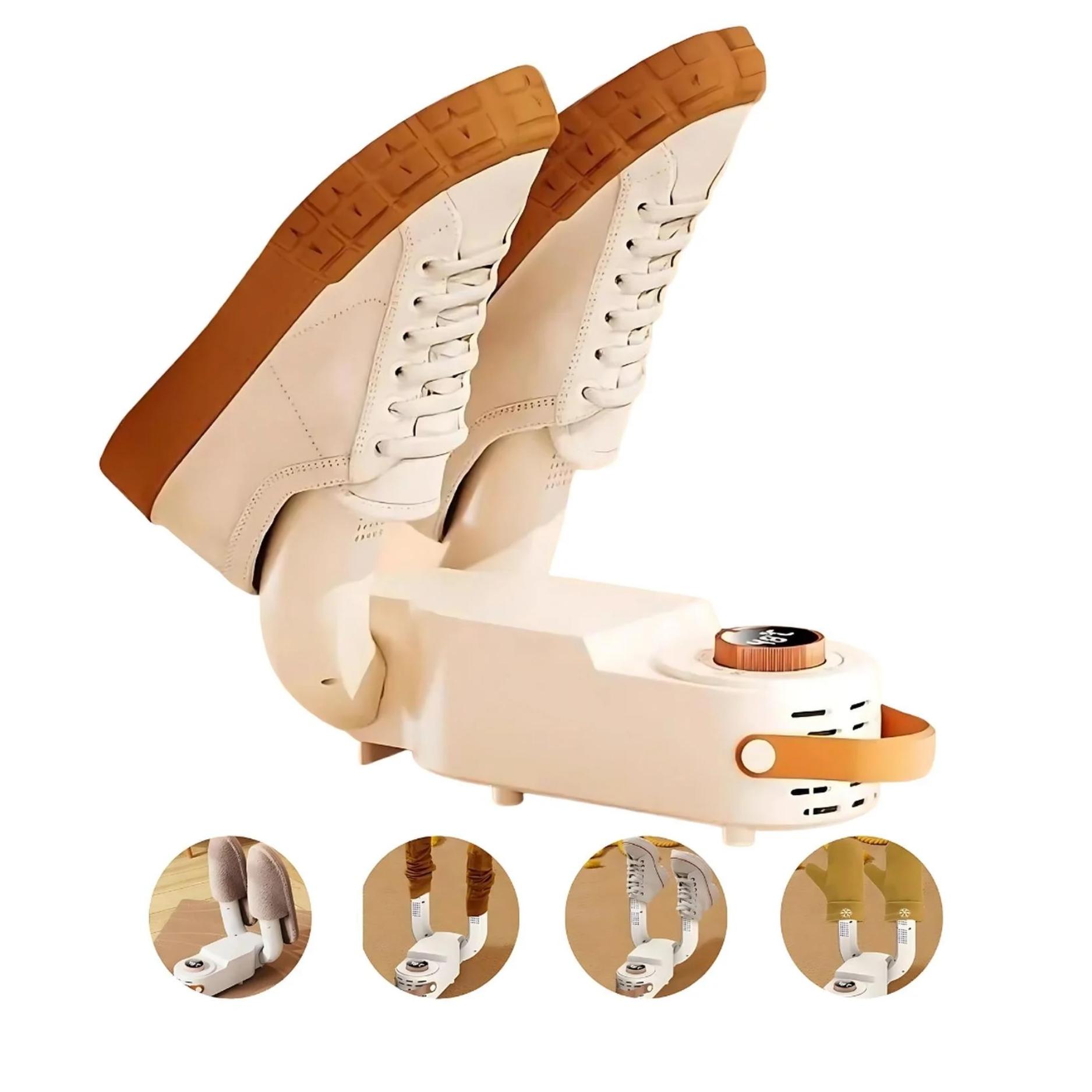 SECADOR DE ZAPATOS ZAPATILLA CALENTADOR PANTUFLAS ELECTRICO PORTATIL - 1