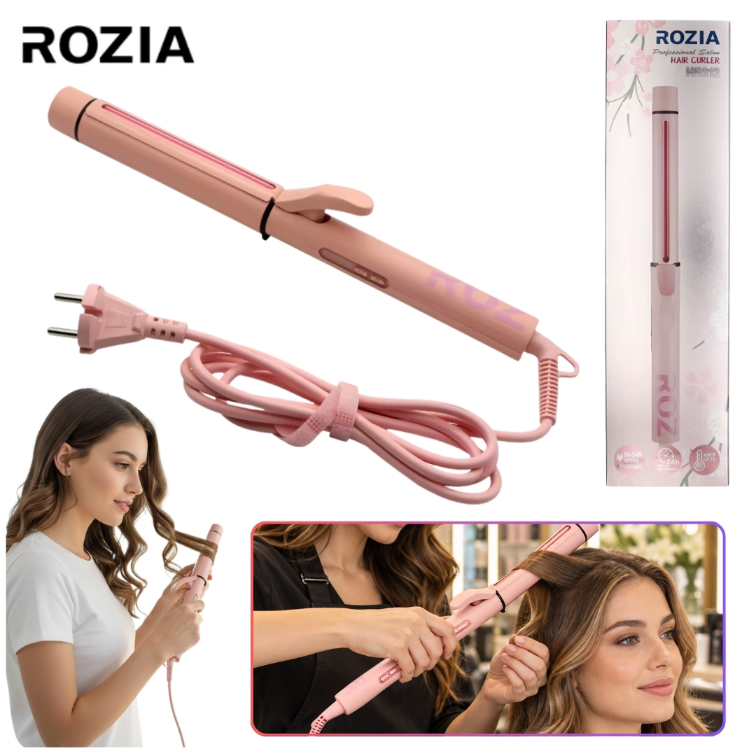 RIZADOR ONDULADOR DE CABELLO ROZIA ONDAS PERFECTAS EN MINUTOS PROFESIONAL HR812 - 1
