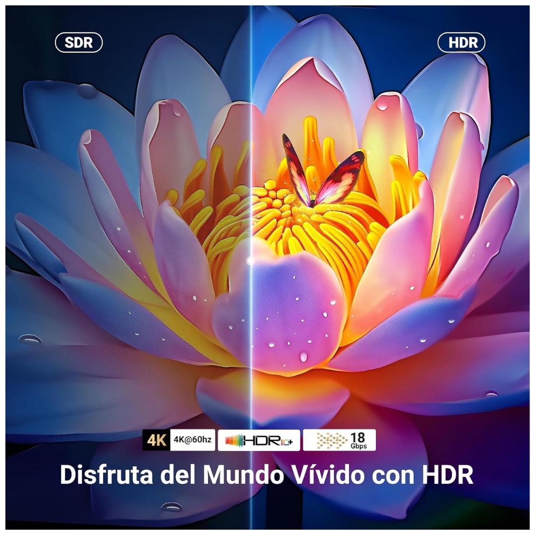 CABLE HDMI 2.0 4K 60HZ UGREEN ULTRA HD 3D HDR 3 METROS HD104 - 10108 - 7
