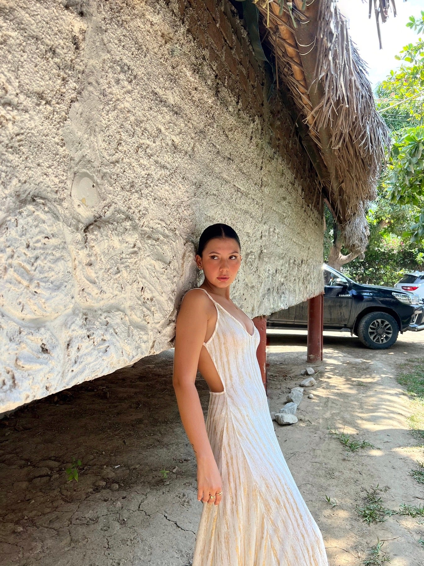 Ripley - VESTIDO MUJER FRAMA SHOP BLANCO ALEX