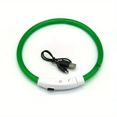 COLLAR LUMINOSO PARA PERROS RECARGABLE POR USB - 4