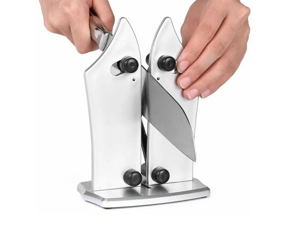 AFILADOR DE CUCHILLOS Y TIJERAS PRÁCTICO Y UNIVERSAL - 2
