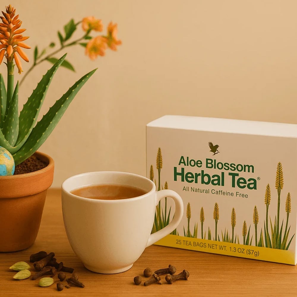 ALOE BLOSSOM HERBAL TEA - 1