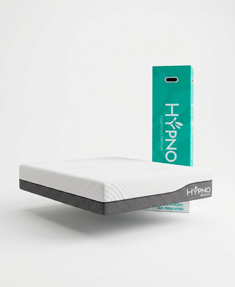 COLCHÓN DE MEMORY FOAM HYPNO 1PLZ CON FUNDA BAMBÚ - 5