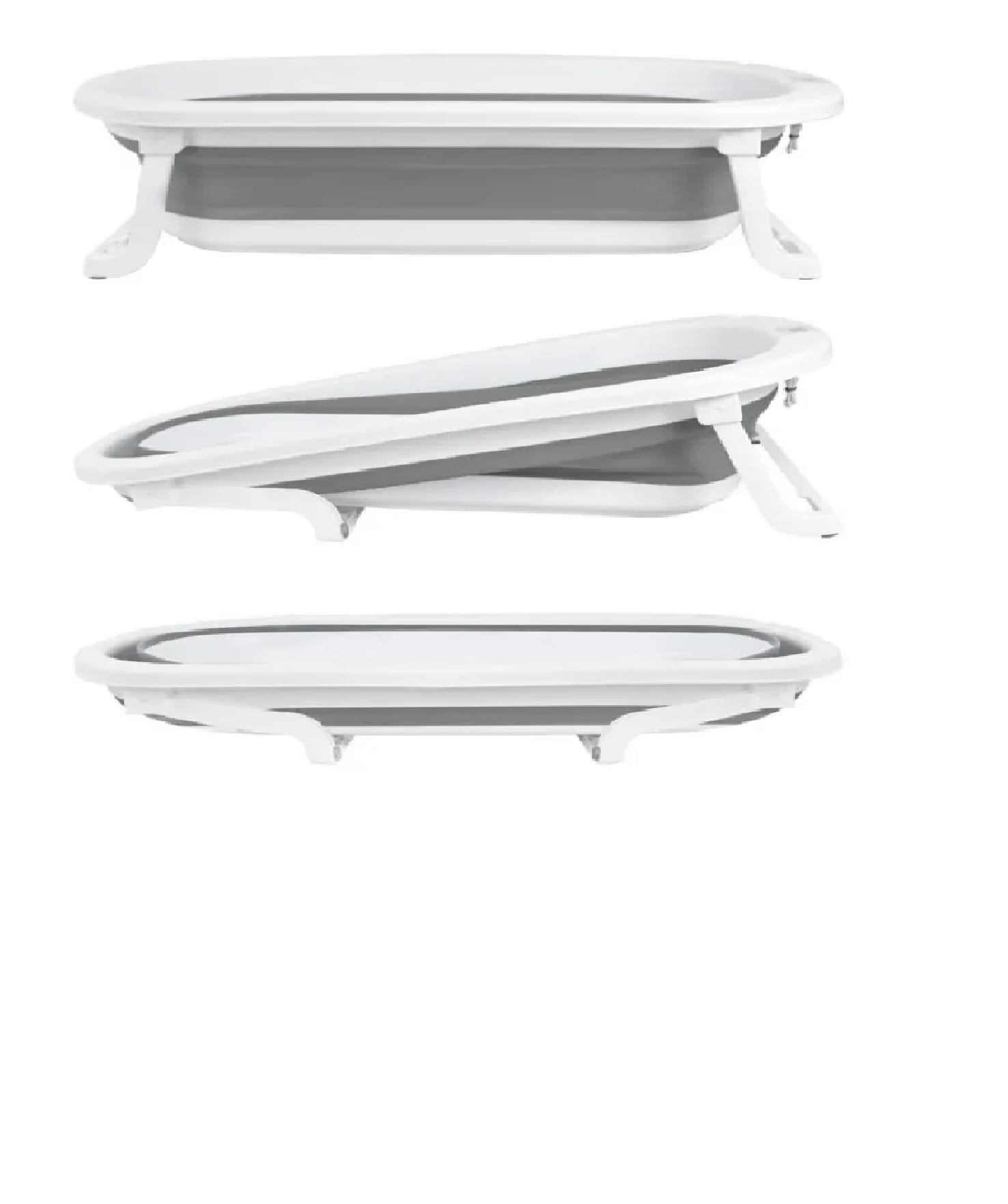 BAÑERA PLEGABLE CON TERMOMETRO MAS COJIN PARA BEBE - 4