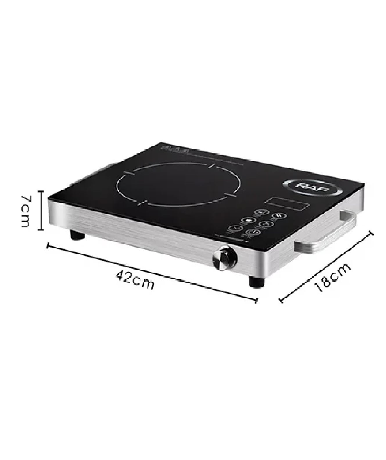 COCINA ELÉCTRICA INFRARROJA DIGITAL 3500W MARCA RAF - 4