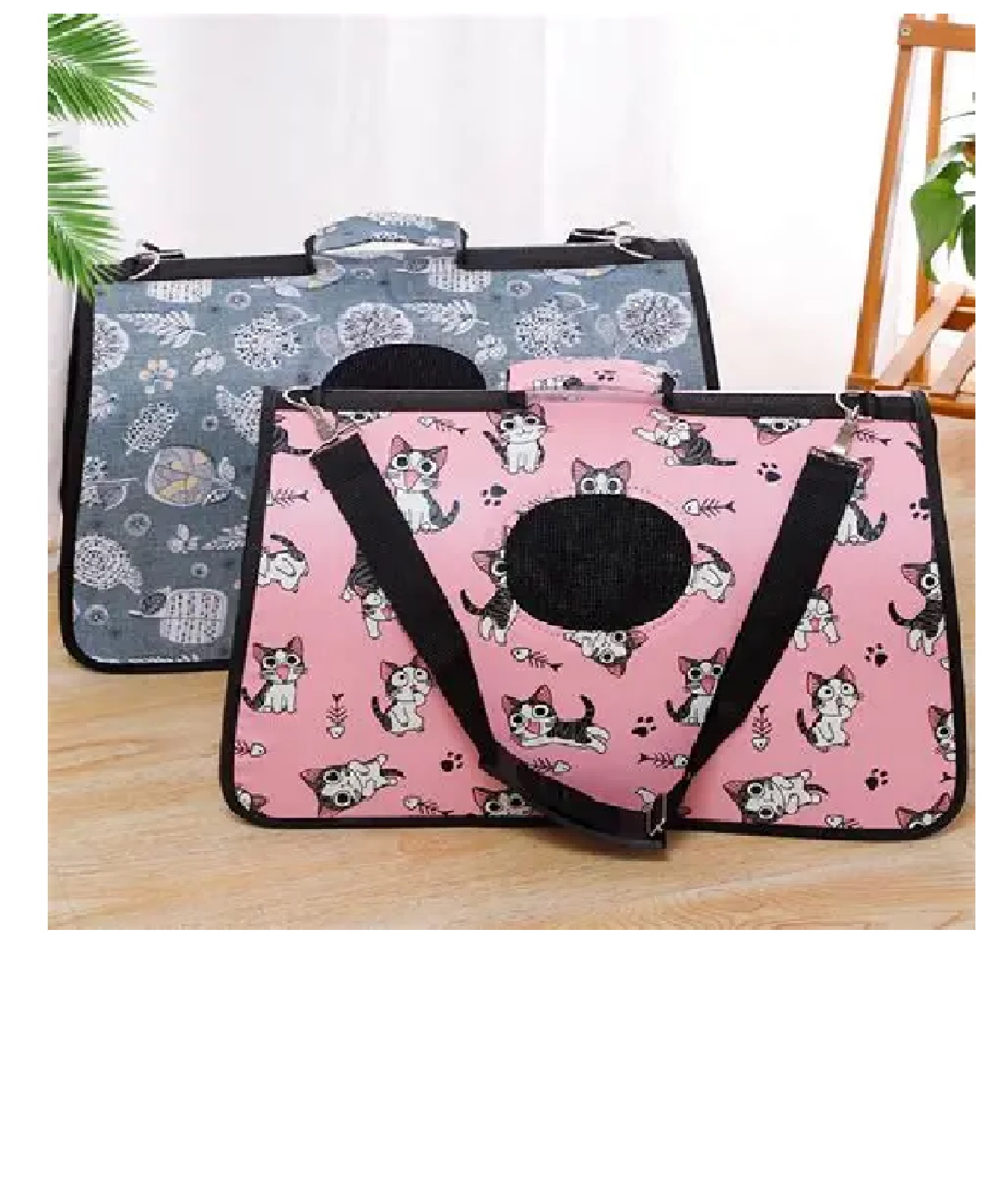 BOLSO MOCHILA TRANSPORTADORA PARA PERROS GATOS MASCOTAS - 2