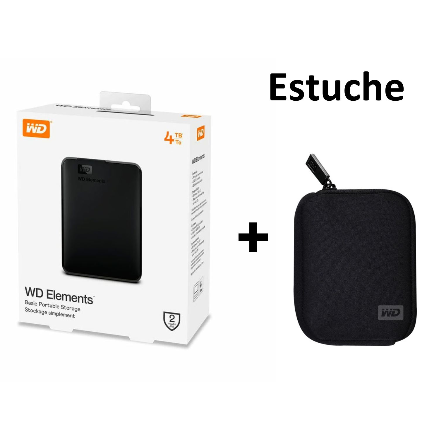 Western Digital My Passport 4TB Bianco - Disco Rigido Esterno Portatile USB 3.0 (Aperto Ma Nuovo)