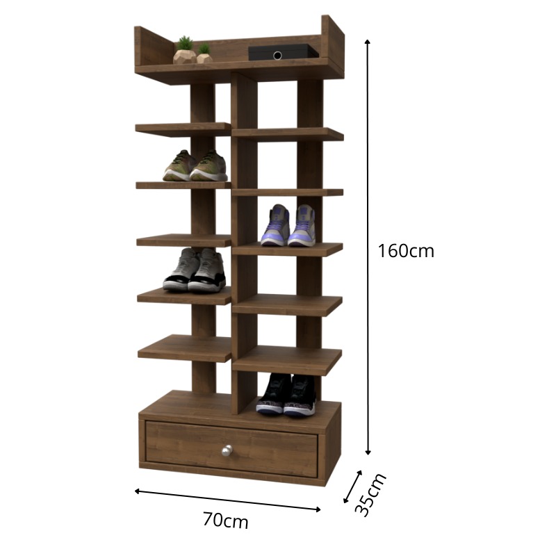 ZAPATERA WICK NACION MUEBLES - 2