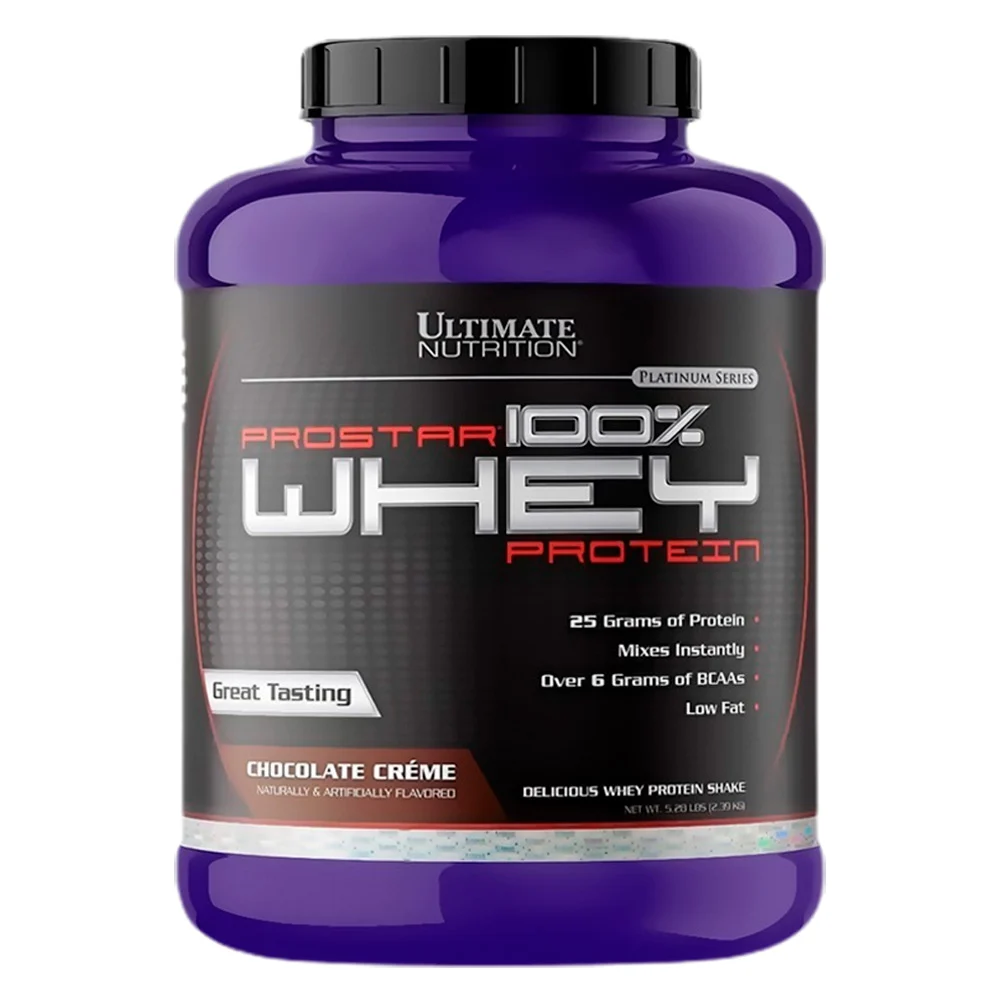 PROTEINA WHEY PROSTAR 100% 5 LBS ULTIMATE NUTRITION 6G BCAA - 1