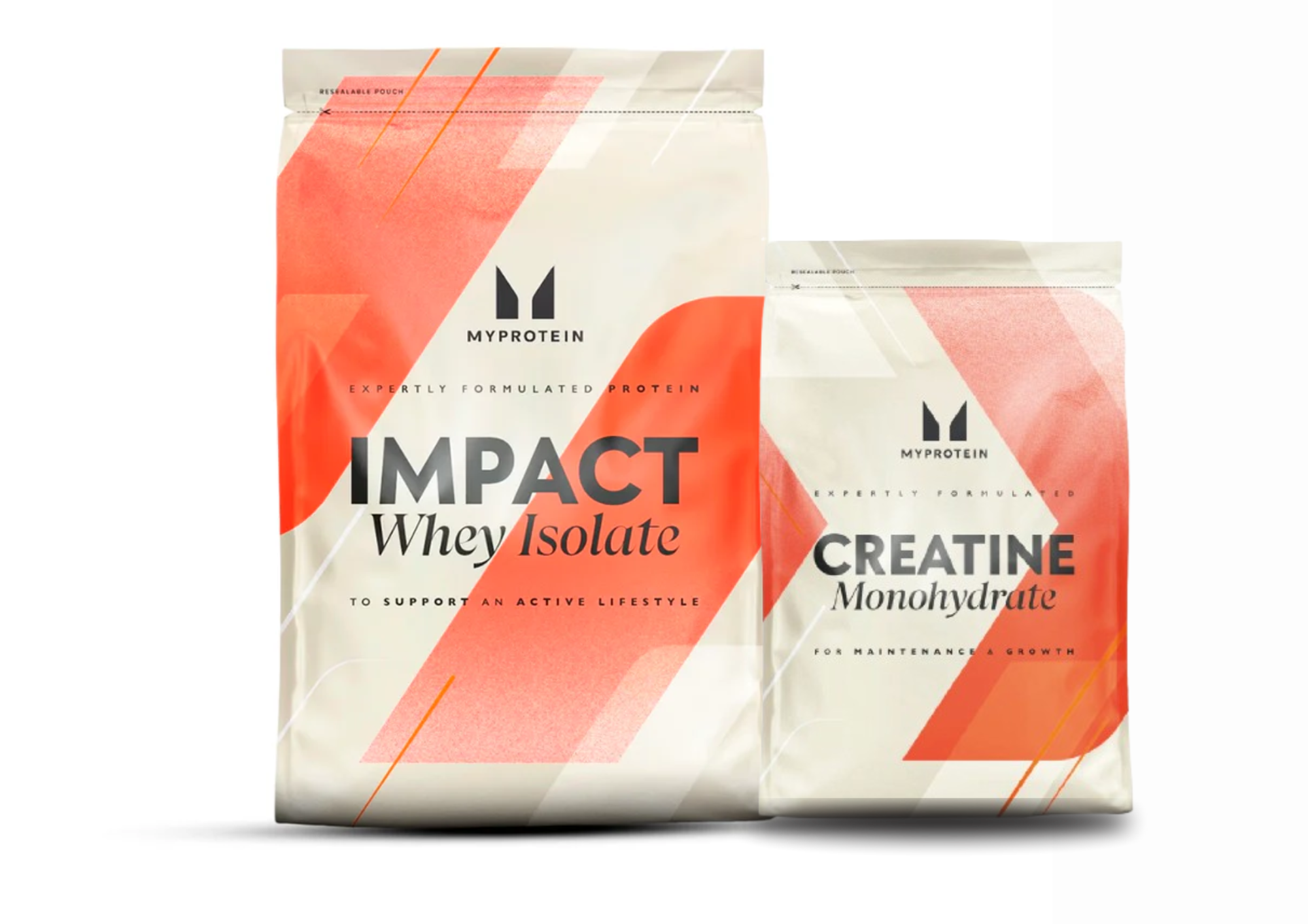 PROTEÍNA MYPROTEIN PACK IMPACT WHEY ISOLATE 2.5 KG + CREATINA 1 KG - 1
