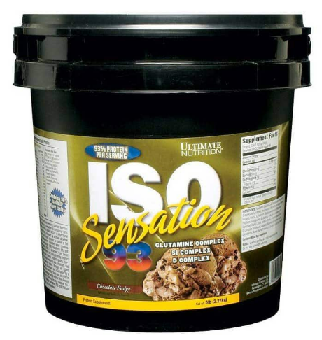 ISO SENSATION 93 5LB PROTEÍNA AISLADA ULTIMATE NUTRITION - 1