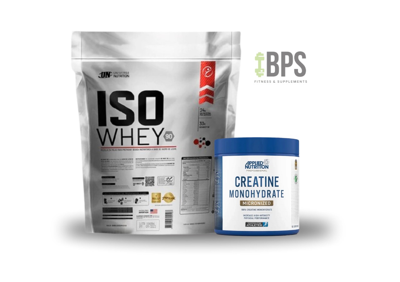 ISO WHEY 90 5KG CHOCOLATE + CREATINA APPLIED 250GR - 1