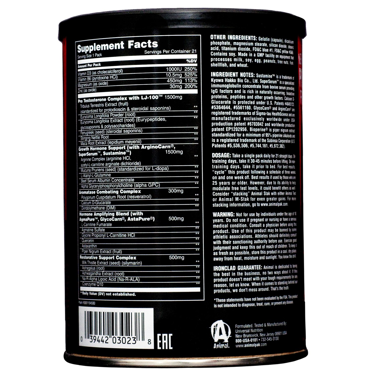 ANIMAL STAK  21PACKS - 3