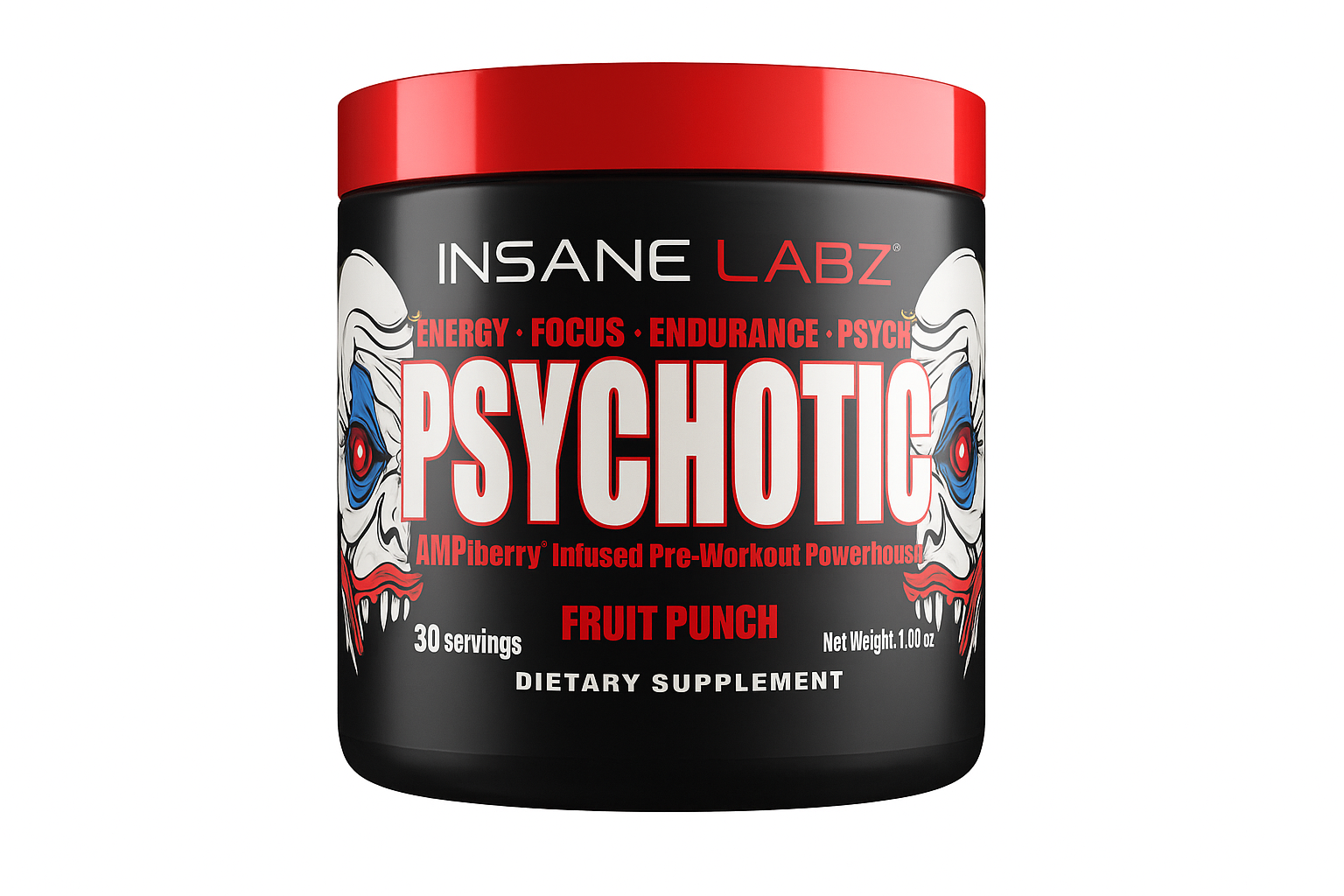 PSYCHOTIC RED 30 SERVICIOS - INSANE LABZ - 1