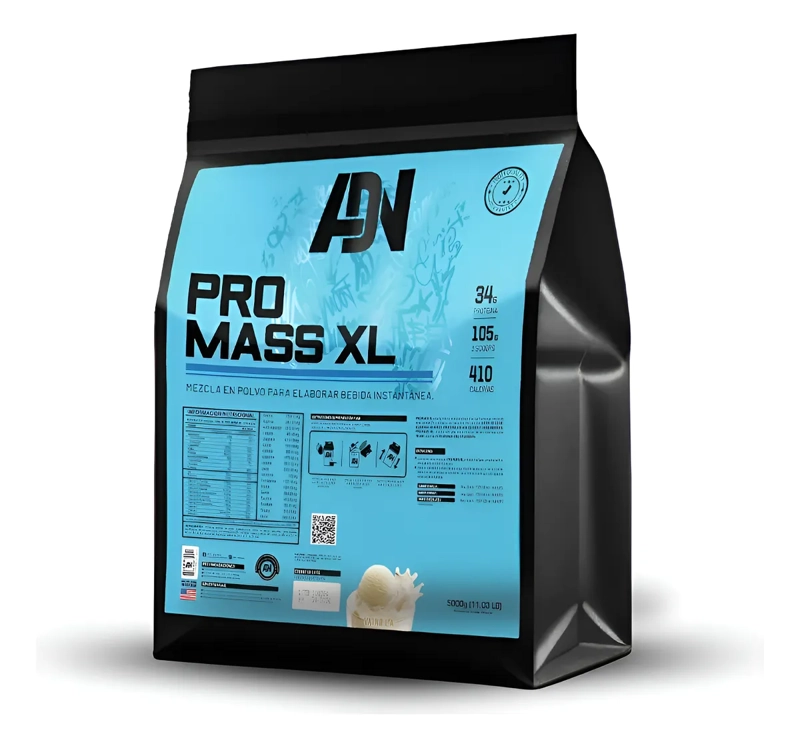 PROTEINA ADN PRO MASS XL 5KG - VAINILLA - 1