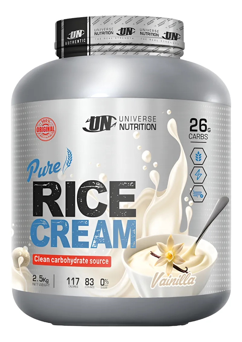 PURE RICE CREAM / CREMA DE ARROZ - UNIVERSE NUTRITION 2.5KG - 1