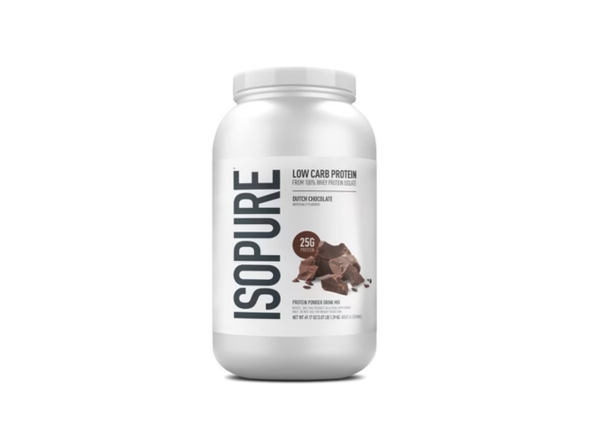 PROTEINA ISOPURE ZERO CARB 3 LB - CHOCOLATE - 1