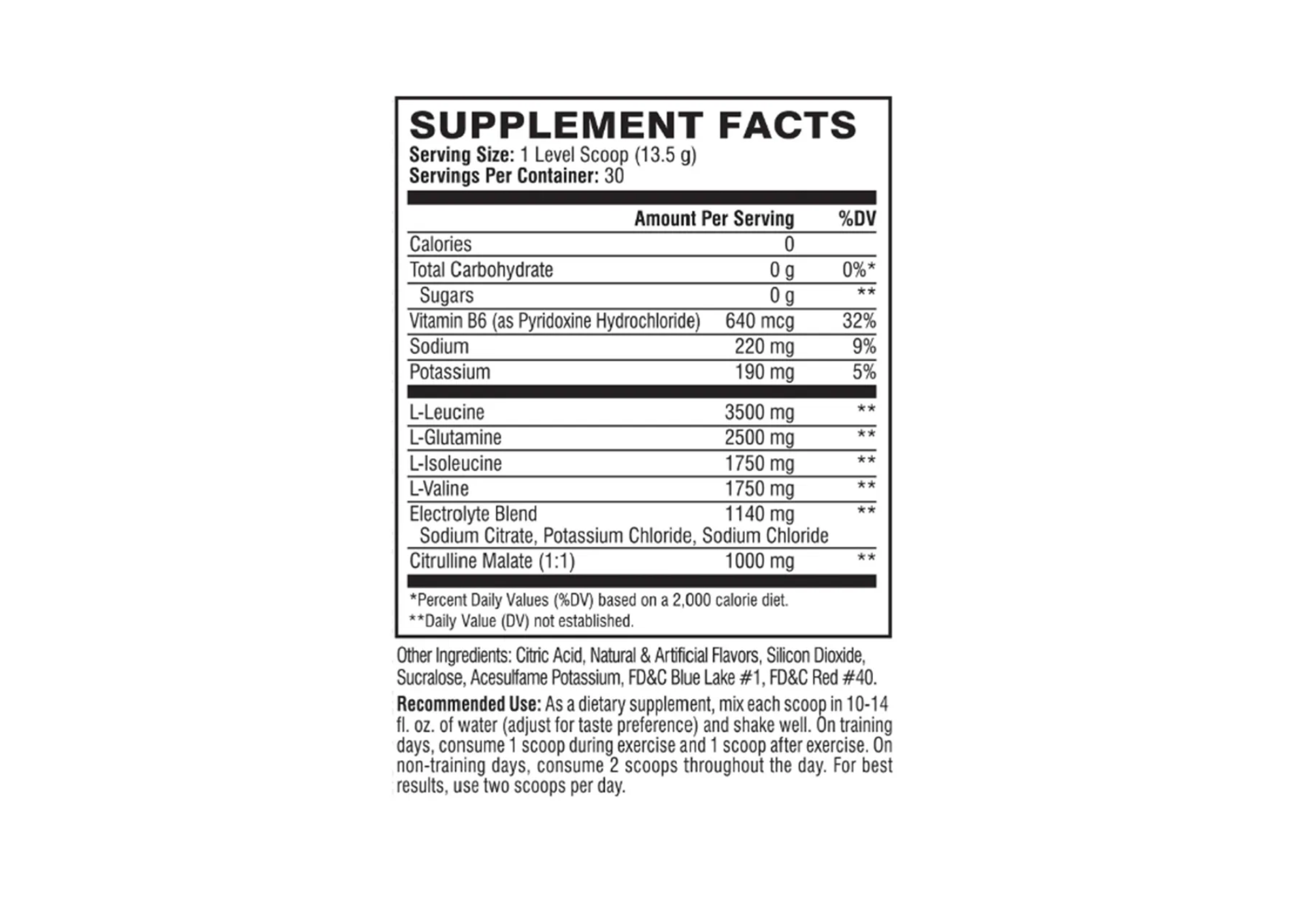 SCIVATION XTEND BCAA POLVO 392G PONCHE FRUTAS 30 SERV. PONCHE DE FRUTAS - 3