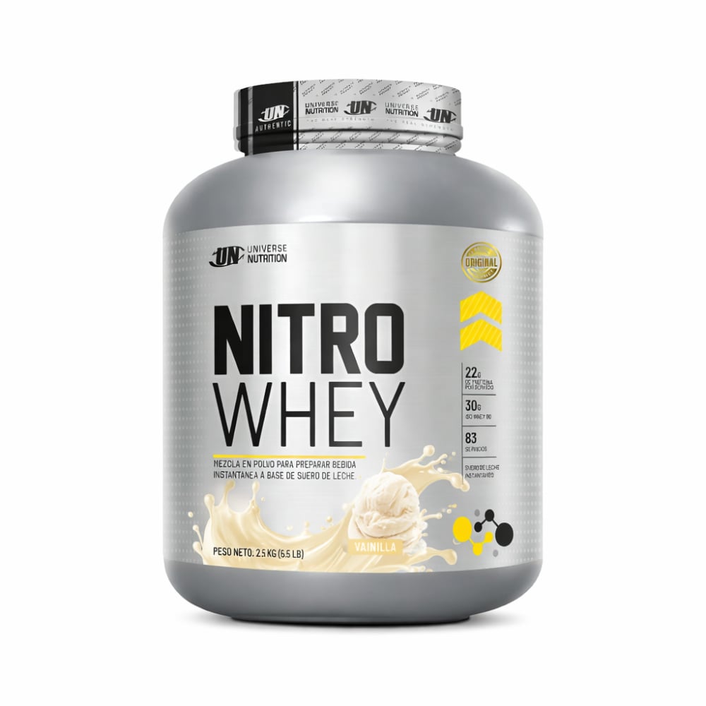 PROTEINA NITRO WHEY 2.5KG - VAINILLA - 1