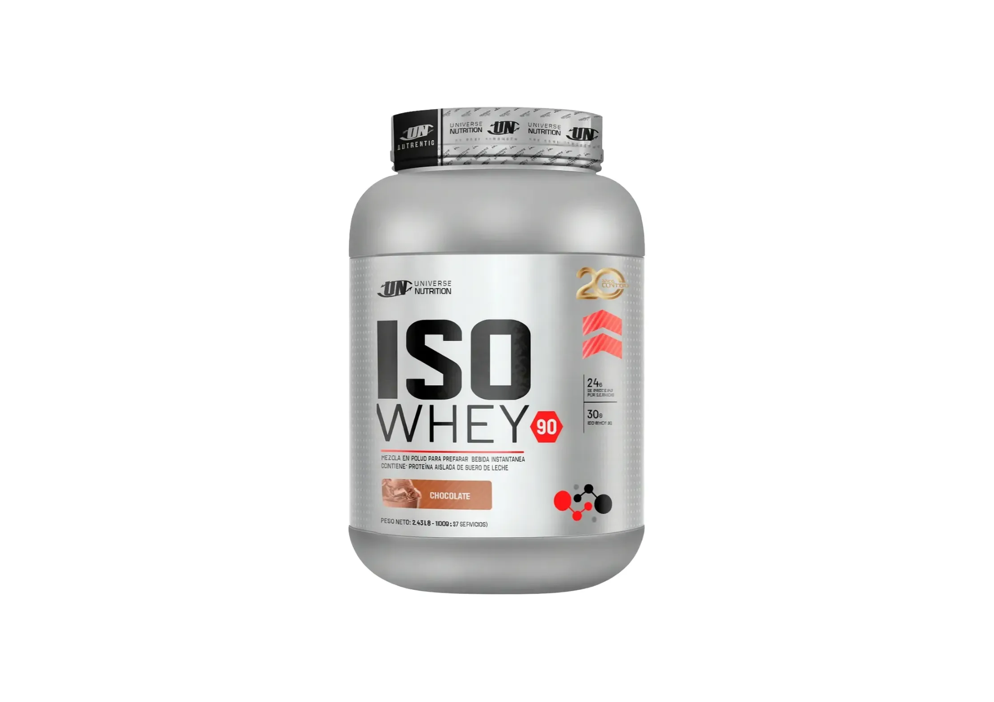 PROTEINA ISO WHEY 1.1KG CHOCOLATE + CREATINA MADE IN USA 150GR UNIVERSE NUTRITION - 2