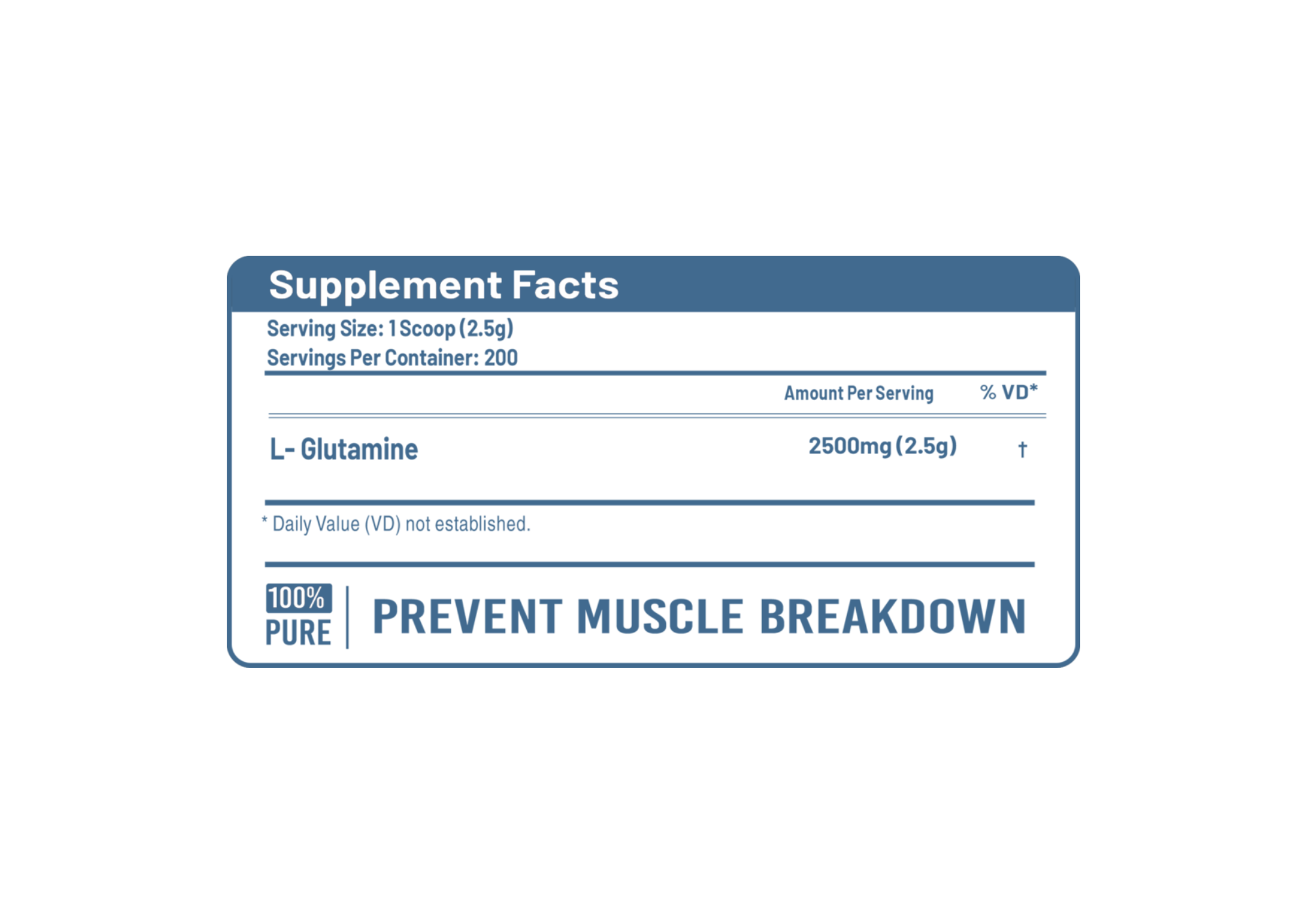 GLUTAMINA 100% GLUTAMINE 500 GR - UNIVERSE NUTRITION - 2