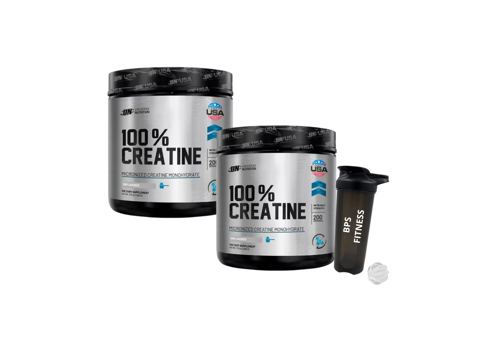 100% CREATINE UNIVERSE NUTRITION 1KG MAS SHAKER - 1
