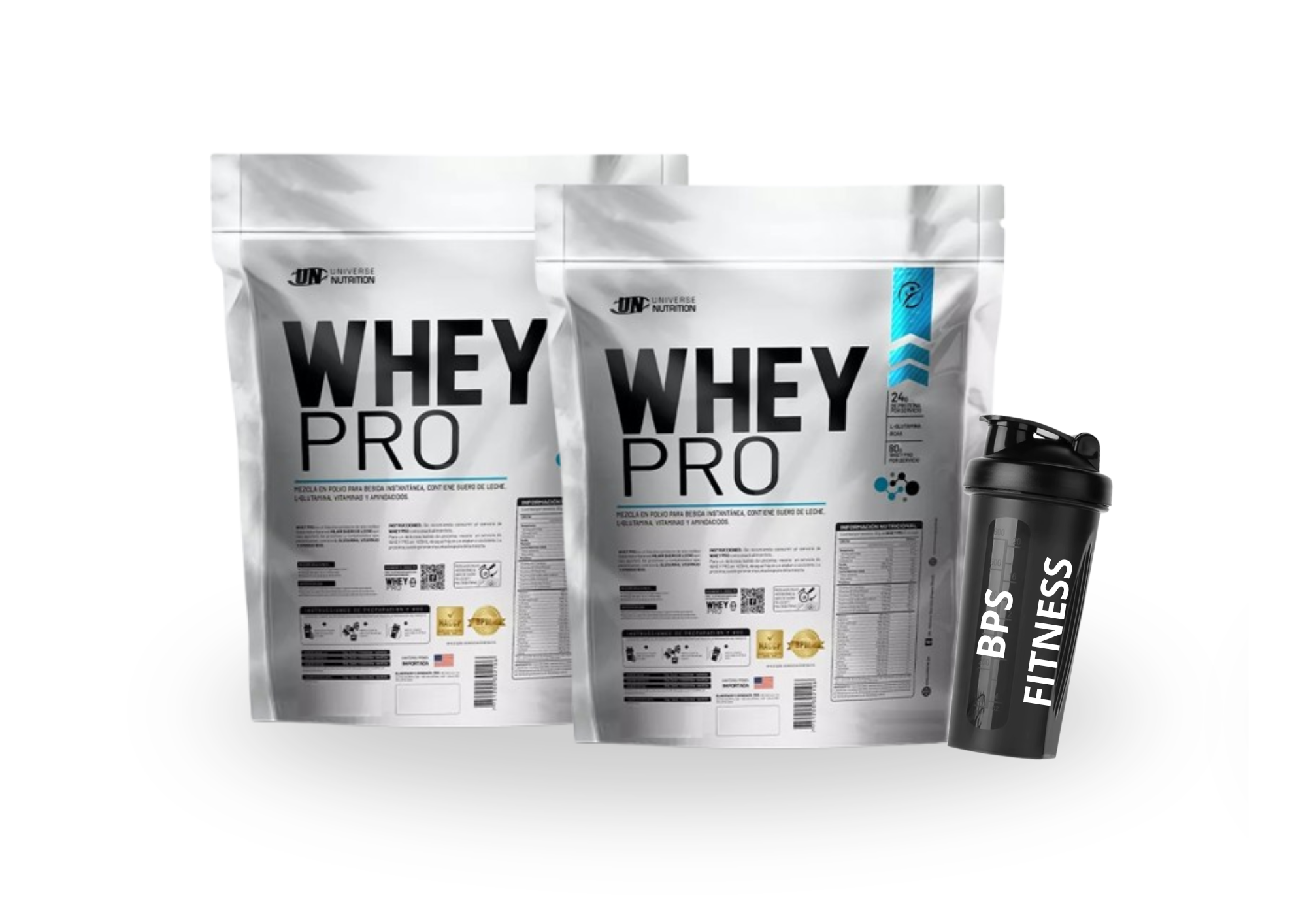 PACK PROTEINA WHEY PRO 5 KILOS UNIVERSE NUTRITION MAS - 1
