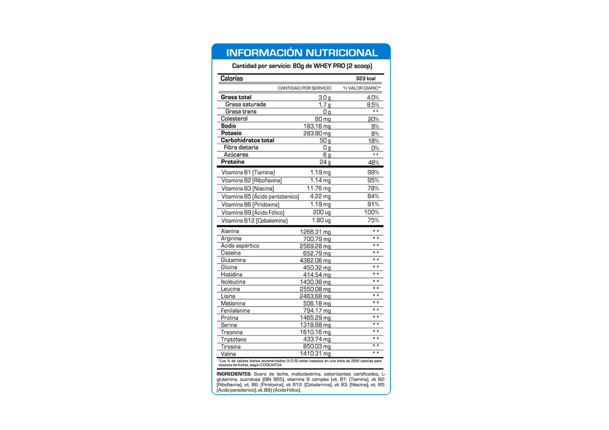 PACK PROTEINA WHEY PRO 5 KILOS UNIVERSE NUTRITION MAS - 2