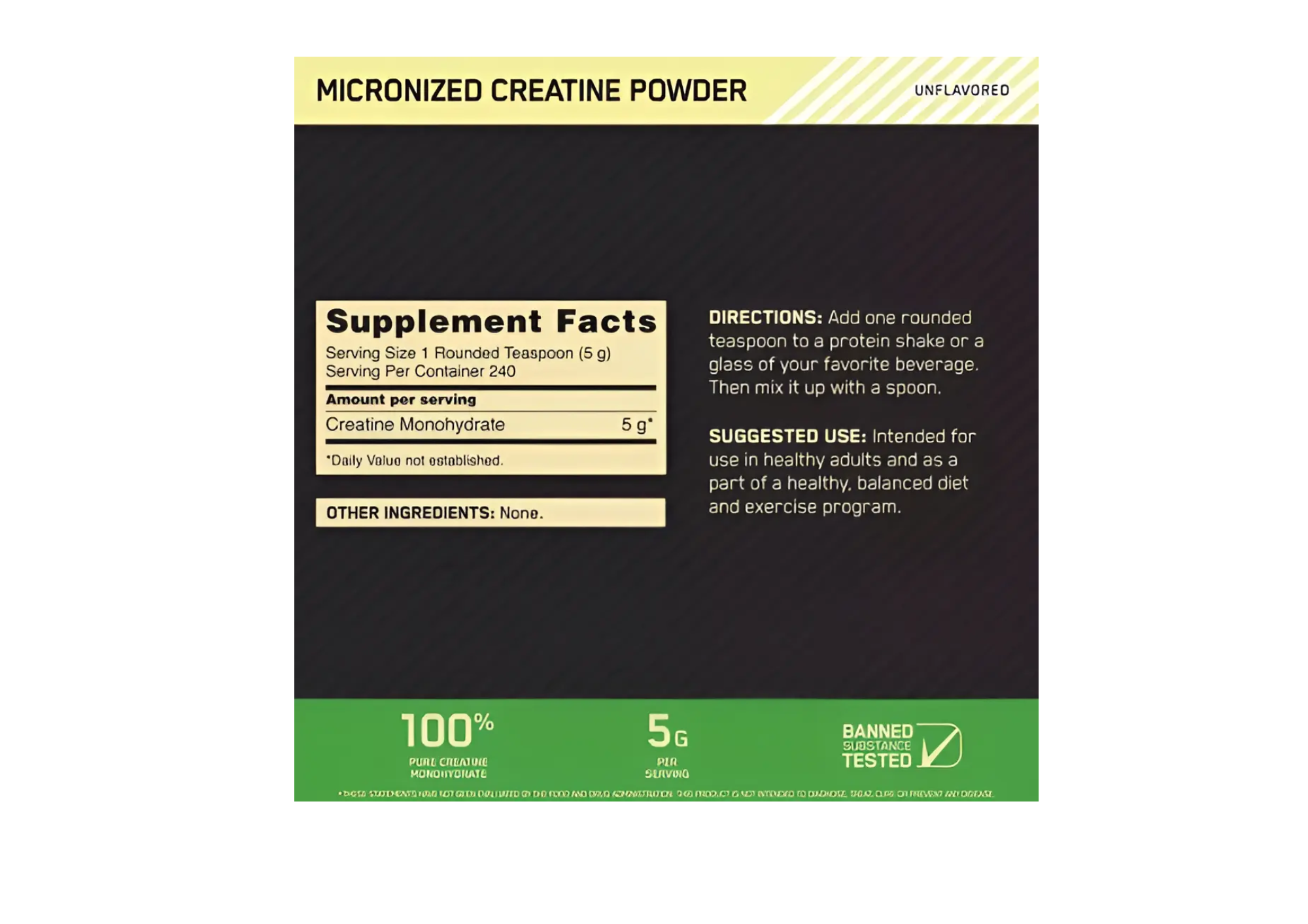 PACK CREATINA OPTIMUN NUTRITION 1.2 KG - 2