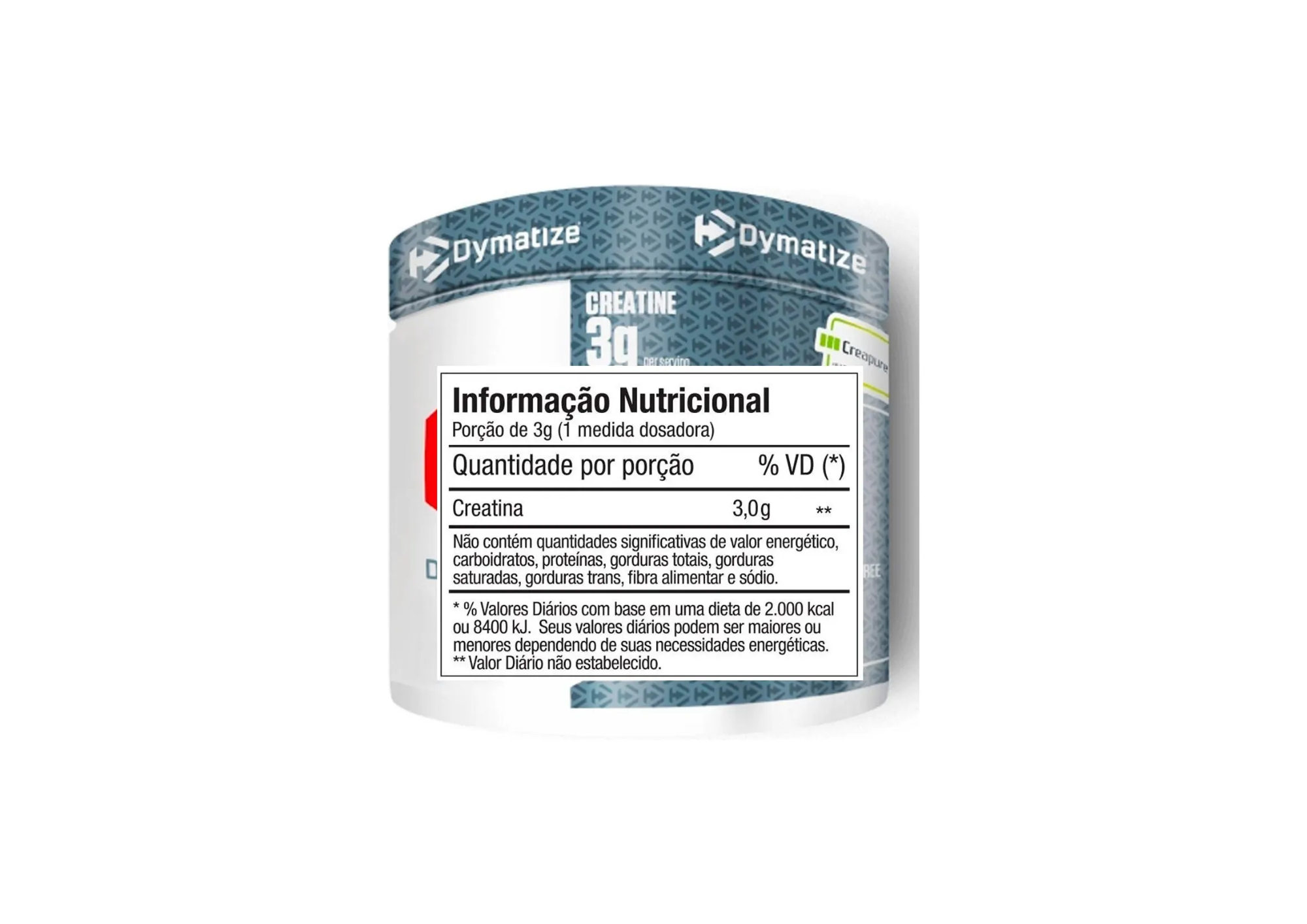 PACK CREATINA DYMATIZE 300 GRAMOS CREAPURE - 2