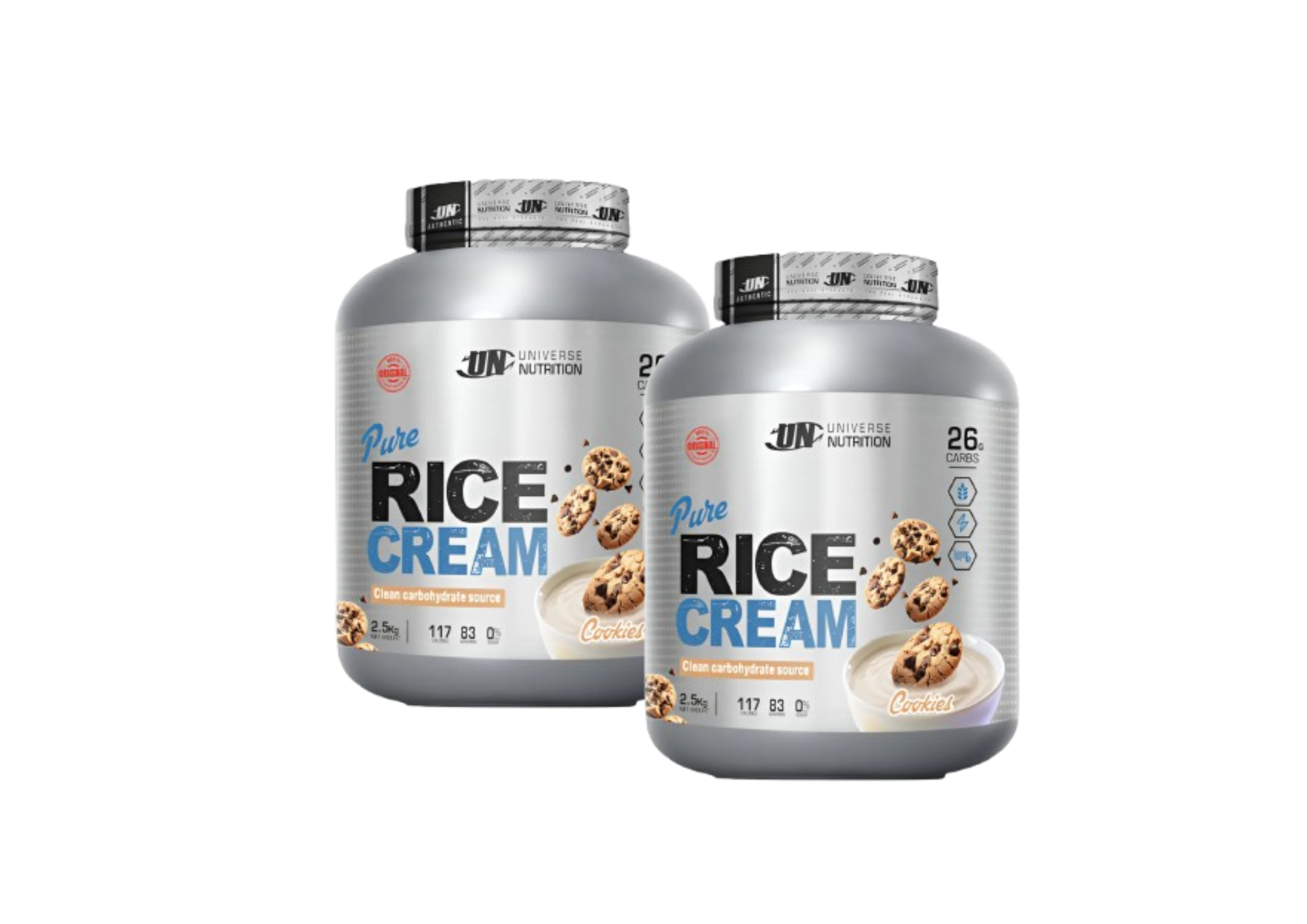 PACK DE CREMA DE ARROZ UNIVERSE NUTRITION 2.5KG - 1
