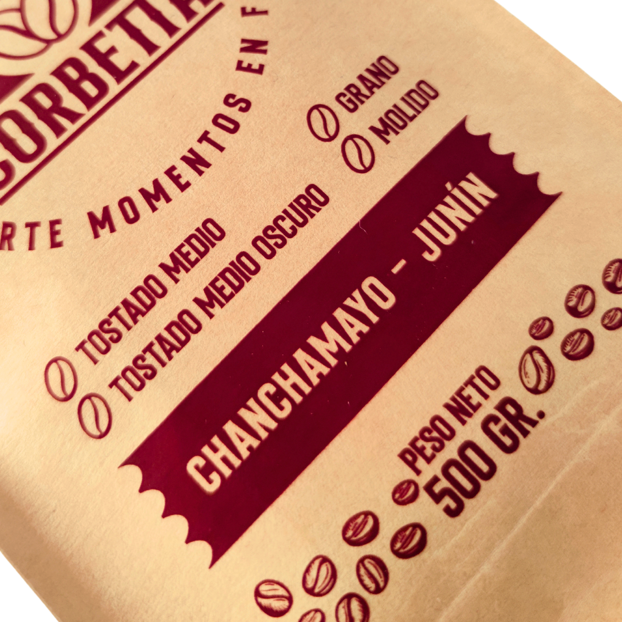 CAFÉ DE ESPECIALIDAD MOLIDO 500 GR. CHANCHAMAYO CATURRA - 3