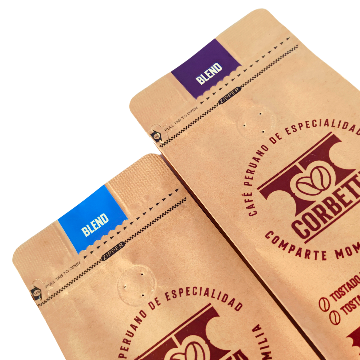 CAFÉ DE ESPECIALIDAD MOLIDO MIX 250 GR. SAN IGNACIO BLEND BLUE Y VILLA RICA BLEND PURPLE - 2