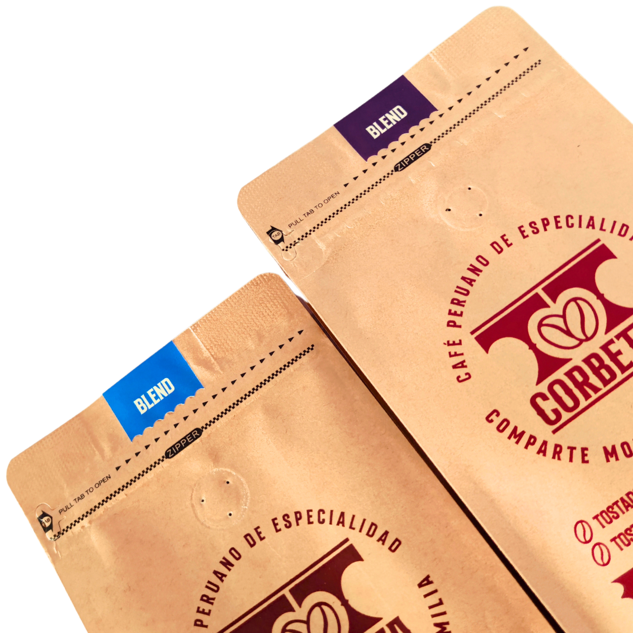 CAFÉ DE ESPECIALIDAD MOLIDO MIX 500 GR. VILLA RICA BLEND PURPLE Y SAN IGNACIO BLEND BLUE - 2