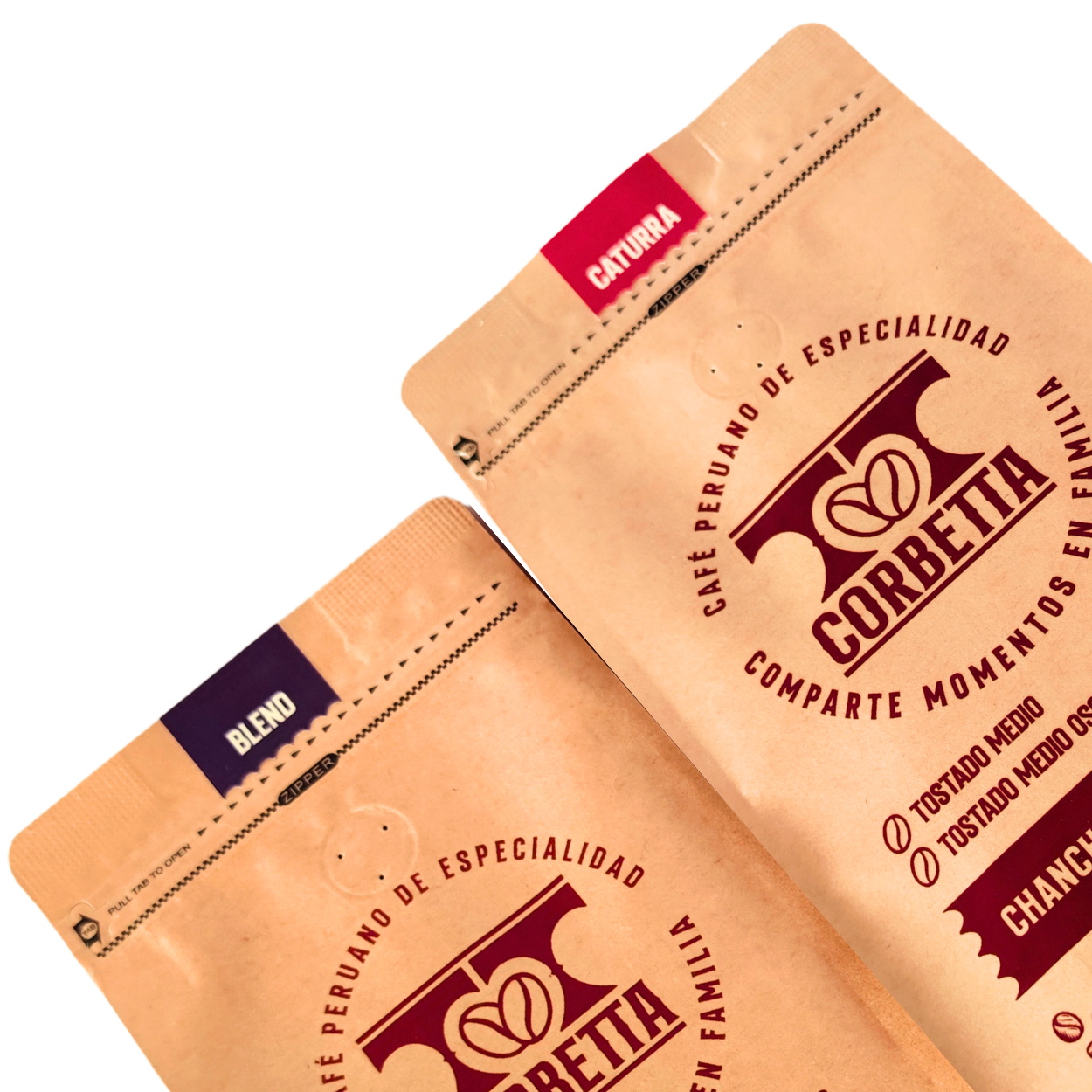 CAFÉ DE ESPECIALIDAD GRANO MIX 500 GR. VILLA RICA BLEND PURPLE Y CHANCHAMAYO CATURRA - 2