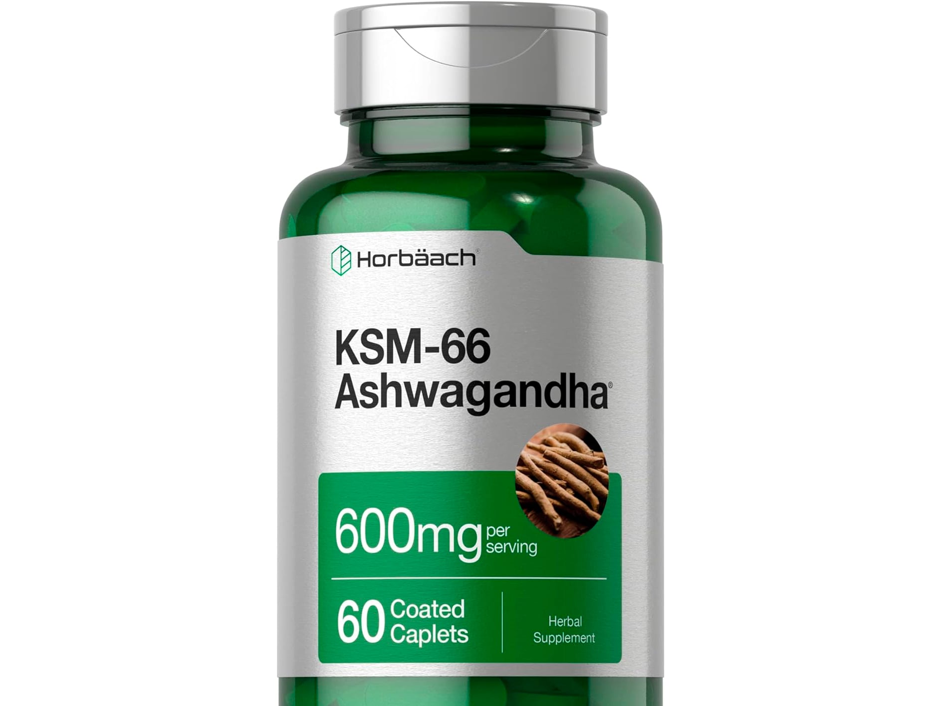 KSM-66 ASHWAGANDHA + L-TEANINA 60 CAPSULAS HORBAACH - 1
