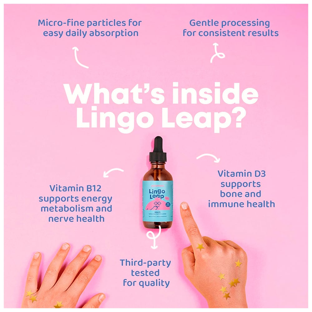 JOYSPRING LINGO LEAP ZEOLITA ,B12, D3 X 30 ML - 3
