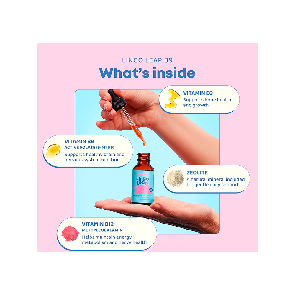 JOYSPRING LINGO LEAP ZEOLITA ,B12, D3 X 30 ML - 5