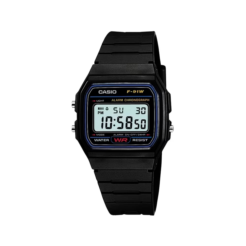 RELOJ CASIO UNISEX DIGITAL F-91W - 1