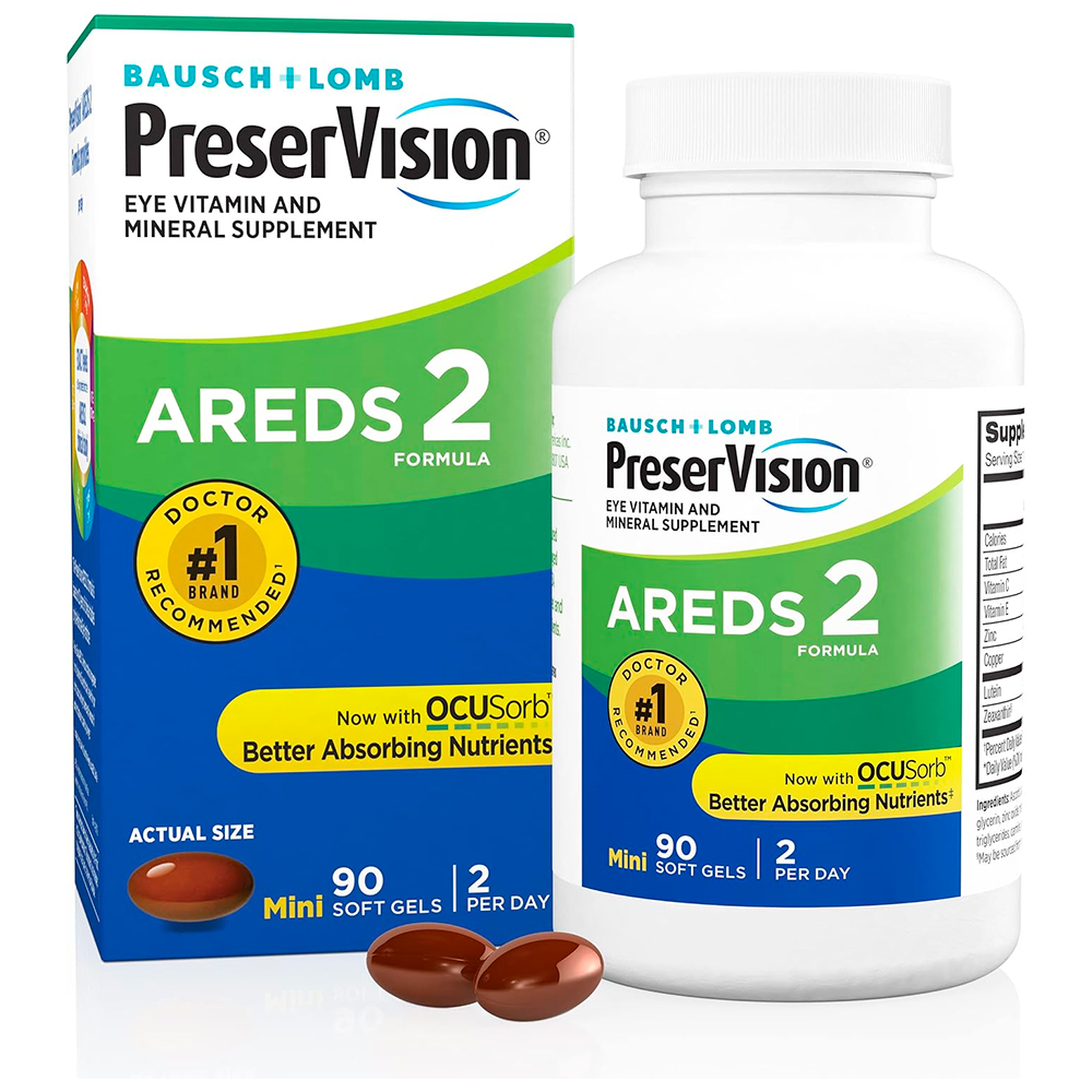 PRESERVISION AREDS2 EYE BAUSCH Y LOMB 90 CÁPSULAS - 1