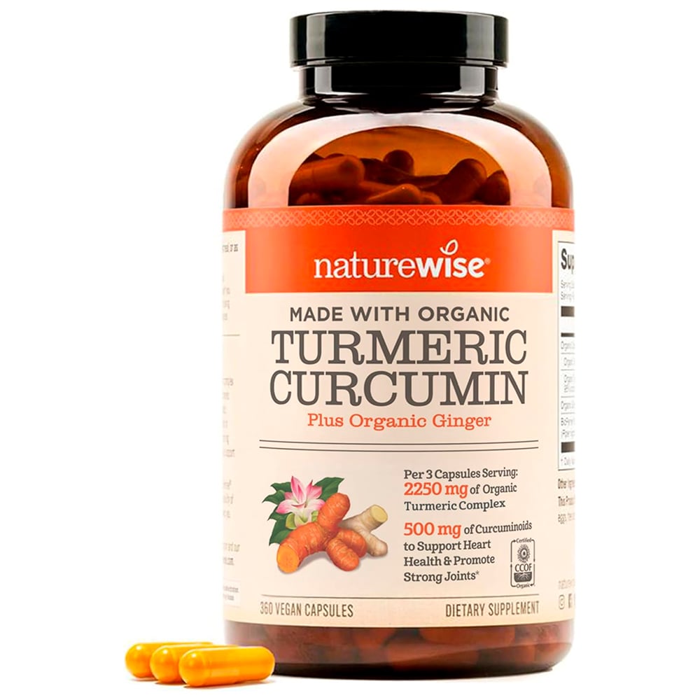 TURMERIC CURCUMIN 2250 MG NATUREWISE 360 CAPSULAS - 1