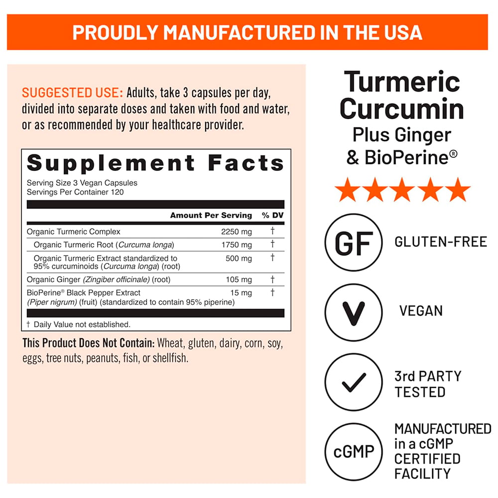 TURMERIC CURCUMIN 2250 MG NATUREWISE 360 CAPSULAS - 2